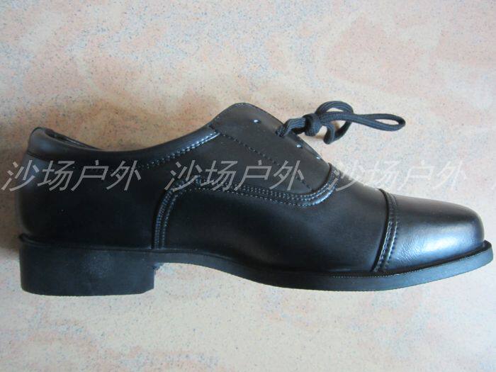 Boots militaires en cuir - Ref 1402133 Image 12