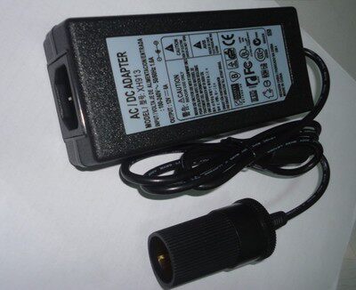 On-board vacuum cleaner on-board refrigerator power 220v turn 12V power supply converter 6A72W cigarette lighter depressurization line