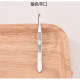 Fangling golden stainless steel eyebrow clip hair plucking tweezers flat oblique mouth clip eyebrow trimming beard plucking beard clip