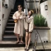 Mùa đông 2018 phổ biến áo khoác len nam 150 nhỏ nam nữ sinh viên Hàn Quốc Sen ngắn áo khoác gió Hepburn áo khoác nữ hot trend 2021 Áo khoác ngắn