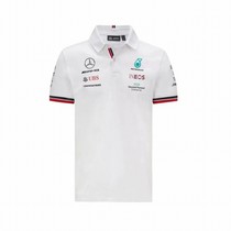 2021 new F1 Mercedes-Benz Mercedes team casual race car service short sleeve POLO blouse Hamilton
