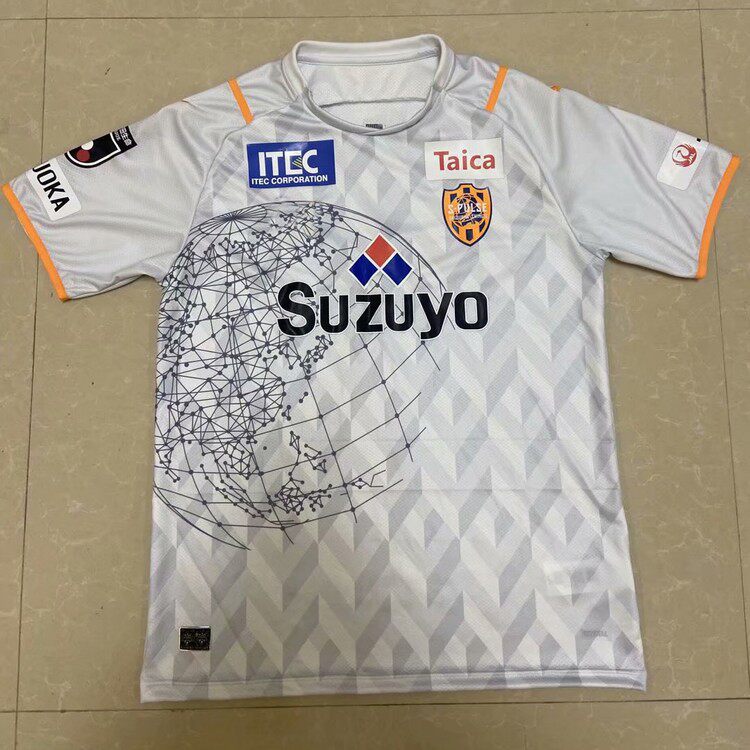 2021 new Japanese J-League football jersey Shimizu S-Pulse away short-sleeved jersey