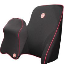 Little car backrest waist cushion waist pillow seat cushion office memory cotton waist chair waist pillow