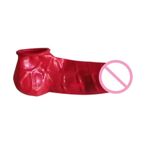 Curling style underwear natural latex set JJ set clothes accessories latex thread set egg set 2 thin thick extra thick