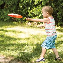 B Bile childrens spinning frisbee soft foam flying saucer parent-child interactive outdoor sports beach toys resistant to fall