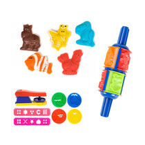 Peipeile color mud making tools animal mold Plasticine DIY creative hand creation ice cream machine plastic