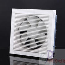 Ultra-low mute super ventilation Shanghai Light brand shutter type ventilation fan exhaust fan wall type ventilation fan 30B