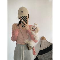 NSS COLLECTION Just need to stock up Creamy sleeveless top U-neck pink I-shaped vest female inner wear