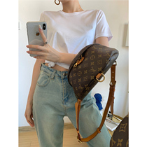 NSS COLLECTION into the store B defeat and upgrade wild mulberry silk round neck solid color mercerized cotton T-shirt base shirt