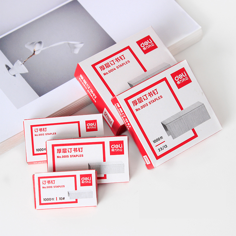 Del 0012 Standard Staples 24 6 Conventional Universal Bookpin Heavy Stapler Thickened Staples Large