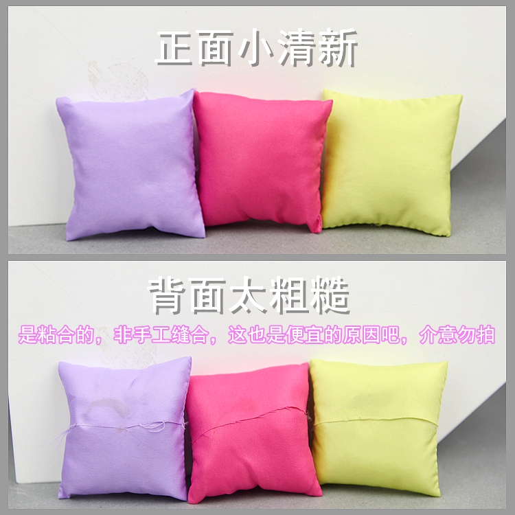 6 điểm búp bê BJD sáu mảnh phân phối đạo cụ fr siêu mô hình trái tim Yi Bing người vải blythe đào ob gối nhỏ búp bê