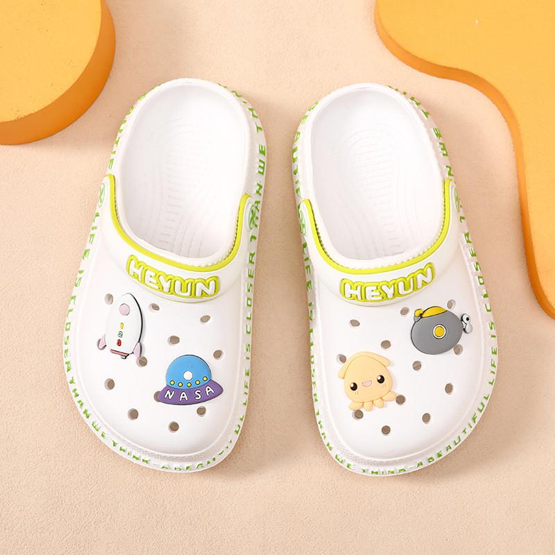 British Magkiss Kidsren's Sandals, Boys' Summer Sandals, Clogs, Girls' Baby Non-Slip Beach Shoes — 7