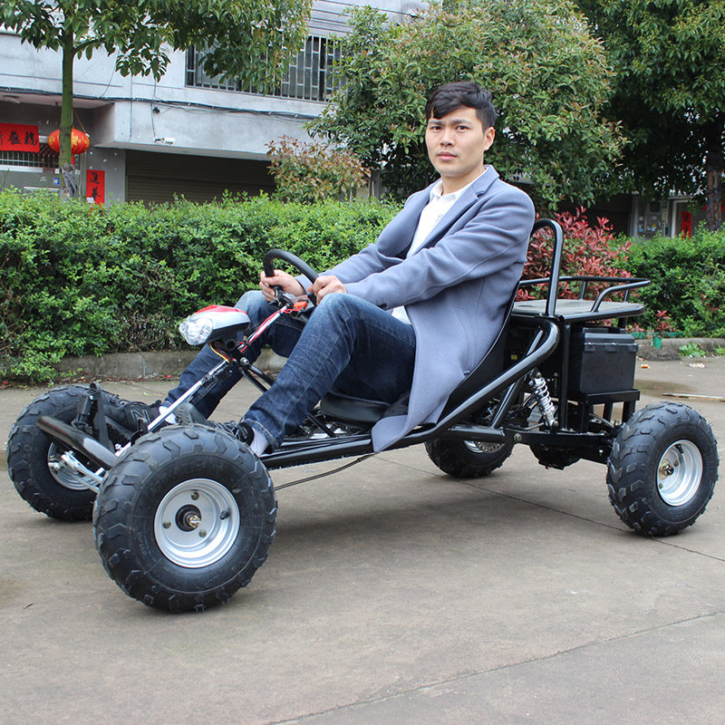 168C petrol electric single Cardiner with four wheels Adult Cardiner cross-country beach car Drift site Racing