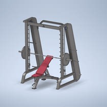 Large Seven Stainless Steel Smith Integrated Trainer Commercial Deep Squatting Fly Bird Portal Frame Guaranteed Sleeper
