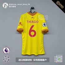 Lekjis new second away jersey 21 22 season adult mens short-sleeved football uniform Salahtiago