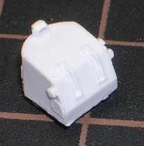 1 700 US military 5-inch double gun without gun jacket (without gun barrel) 1