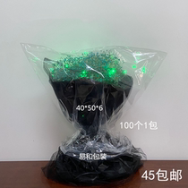 Brand new PE flat pocket 40 * 50 * 6 high-pressure transparent plastic bag food bag containing dust bag intima bag 100