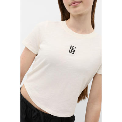 Australian SEE* 25 Summer all-cotton round-neck short-sleeved T-shirts with embroidered patterns for kids aged 8-14
