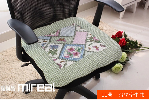 Đặc biệt châu Âu mục vụ phong cách bông bông vải đệm ghế đệm ghế ăn đệm đơn ghế dây đai đệm - Ghế đệm / đệm Sofa đệm ghế gỗ
