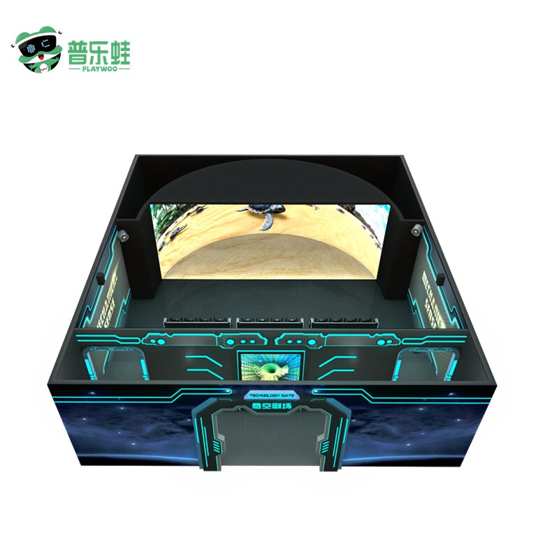 普乐蛙悬空剧场裸眼9D沉浸式影院，为文旅景区注入新活力！_体感游戏机_淘宝游戏网