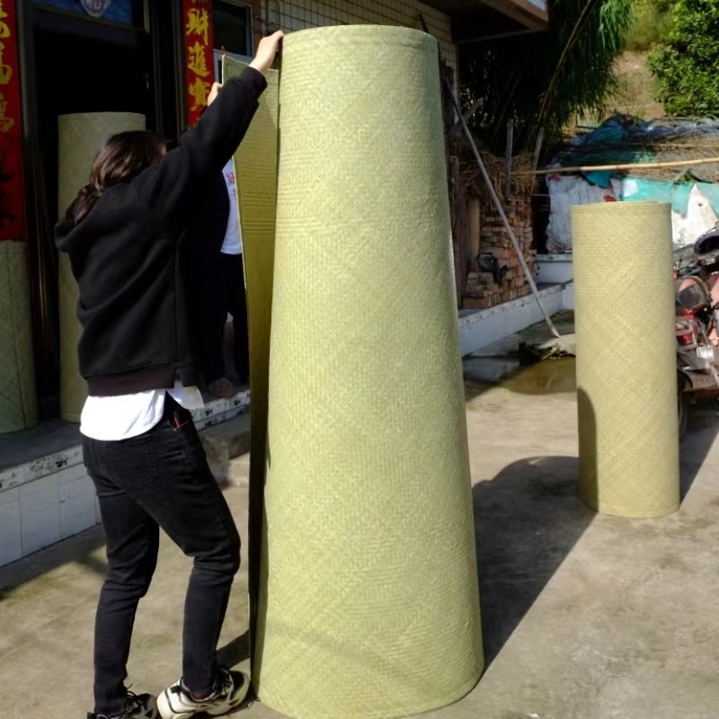 A947老式枕席天然头层青竹席竹篾席竹丝席儿时竹席手工青篾席竹编-阿里巴巴