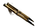 阅古斋 Медная шариковая ручка, каллиграфия для школьников и студентов, ностальгия