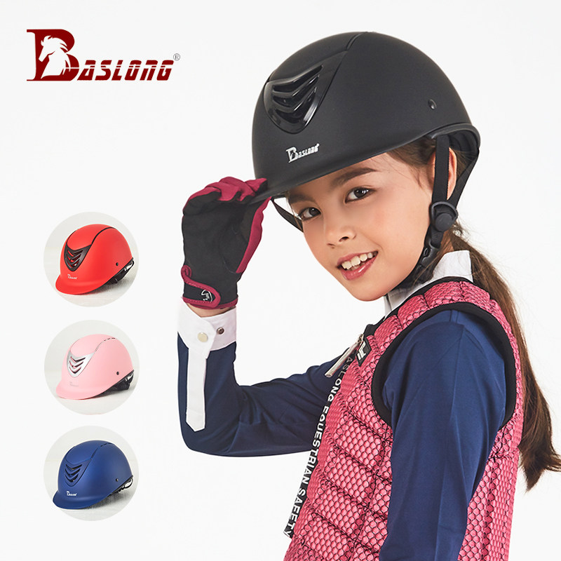 Summer paragraph breathable equestrian safety helmet Children riding safety helmet horseback riding gear 8-size dragon male and female universal