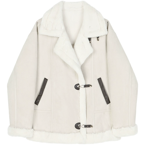 Бархатная куртка, коллекция 2023, в корейском стиле, увеличенная толщина