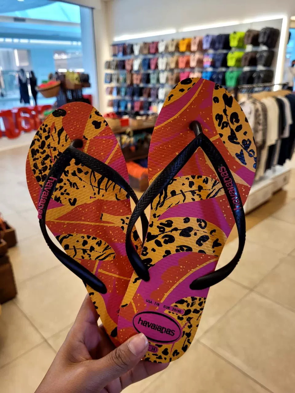 Спот новые havaianas Havana тропический стиль нескользящие тонкий ремешок женские сланцы пляжные тапочки