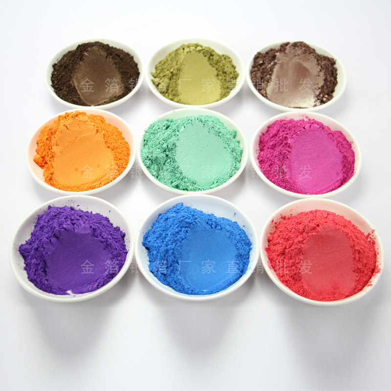 Color Pearlescent Powder Paint Pink Gold Powder Pearl Pink Color Pink Color color Type 100 gr bagged