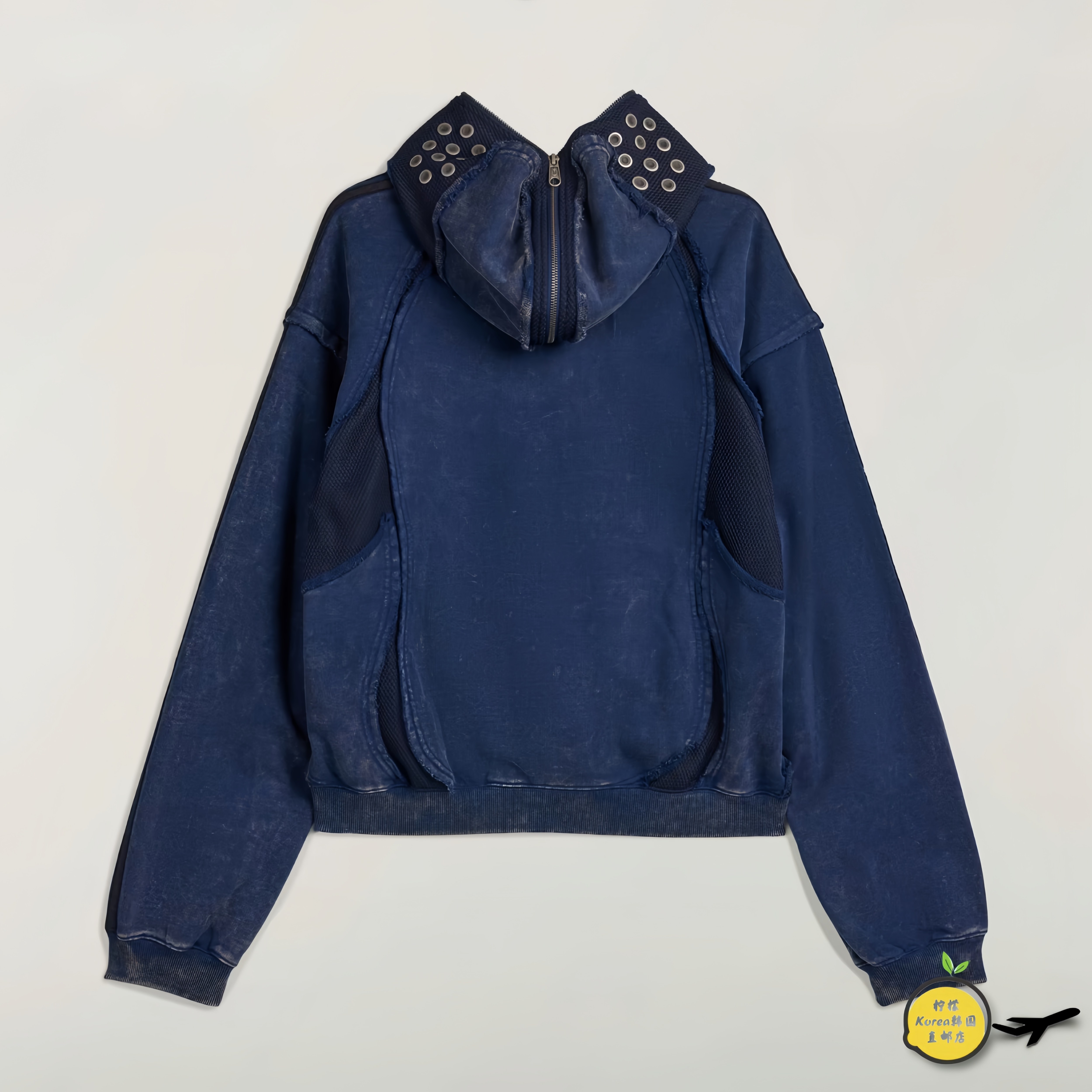 THUG CLUB x Adidas 联名午夜蓝夹克外套，2025最火的蓝标外套！值得买