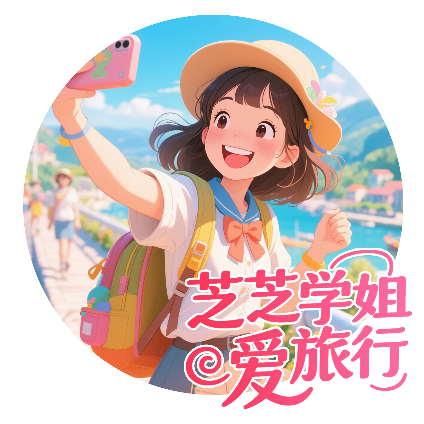 芝芝学姐爱旅行的LOGO