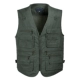 Áo vest nam trung niên mùa xuân và mùa thu cotton nhiều túi cỡ lớn chụp ảnh câu cá vest nam trung niên vest áo ghi lê nam