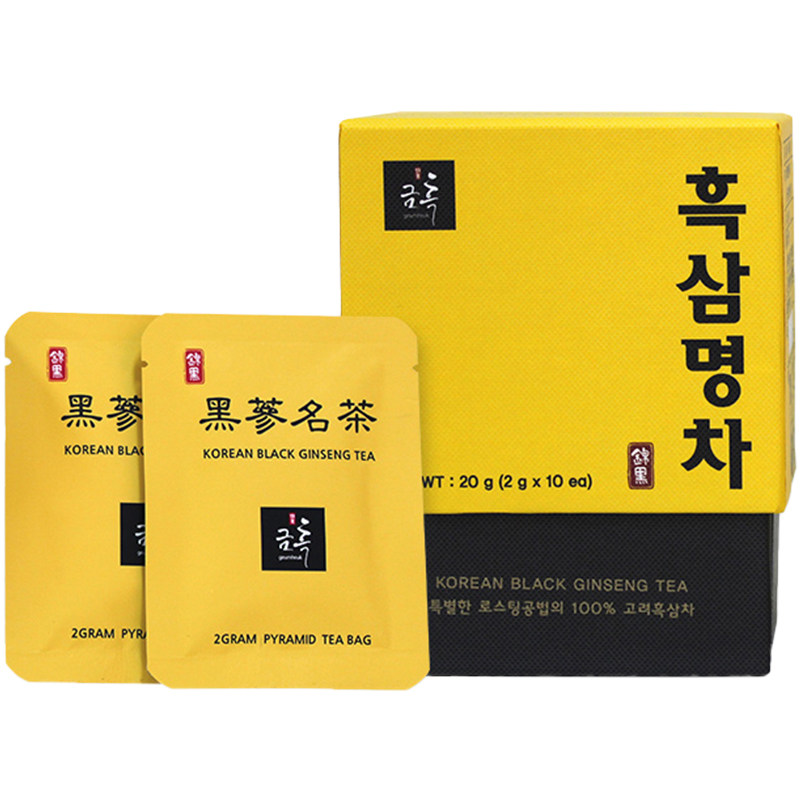 Korean Ginseng Tea Black Ginseng Tea 20g Healthy Tonic drink _ Korea direct mail original import