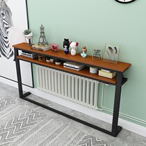 Sofa rear shelf bedside gap against the wall multi-layer storage living room long table above the radiator shelf