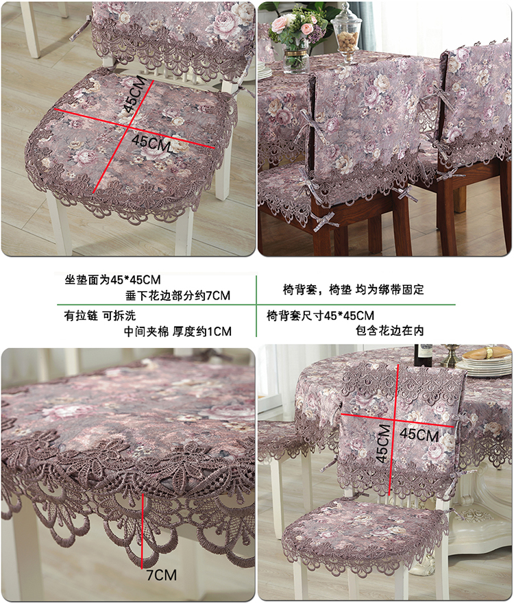 Khăn trải bàn tròn vải hình bầu dục khăn trải bàn tròn châu Âu ren sang trọng bàn xoay khăn trải bàn retro khăn vải đệm khăn trải bàn giáo viên đẹp