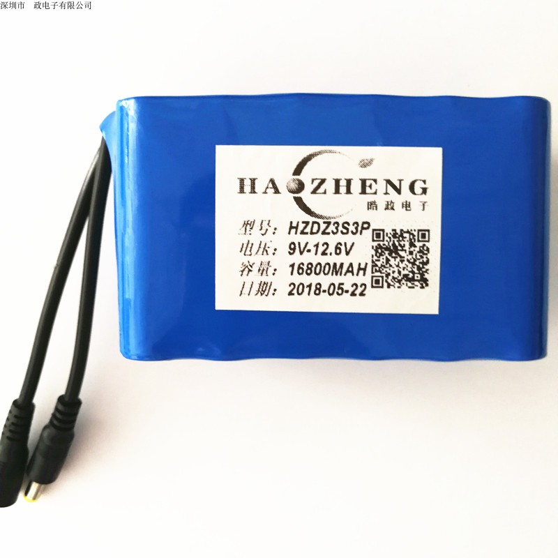 12V16800mah battery pack Llever sound outdoor power sprayer battery pack with DC plug