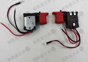 Adapted to Dongcheng 18V rechargeable lithium battery electric impact wrench DCPB16 switch speed control switch accessories