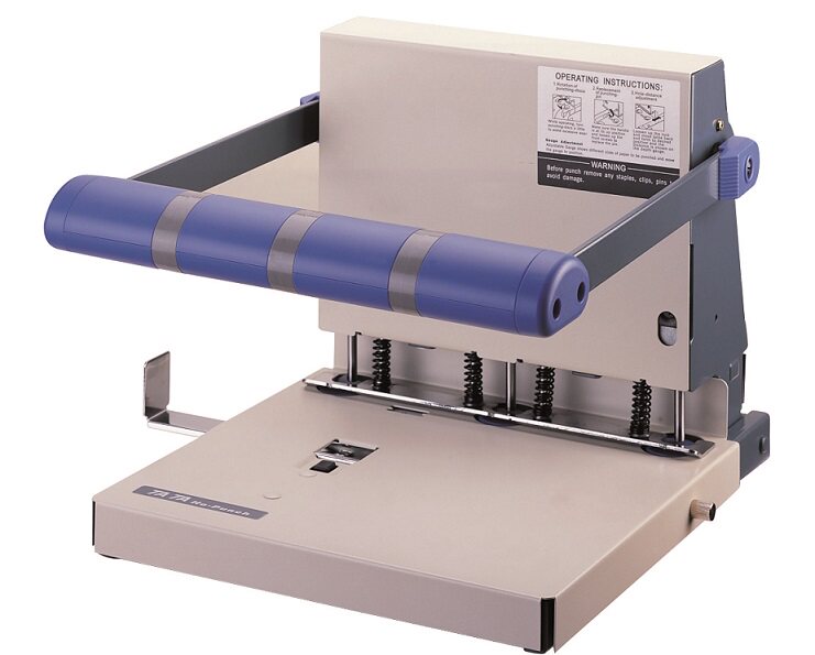 German TATA punching machine HP-3 three-hole manual powerful heavy punching machine for once 520 Zhangjiang Shanghai