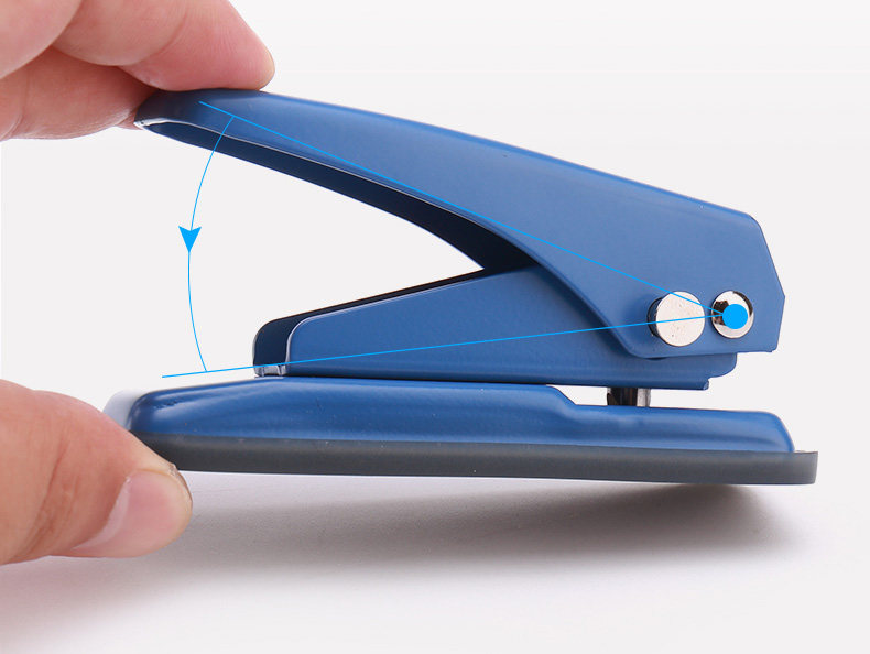 Available superior single hole punching machine Mini manual small hole punching machine hand ledger loose-leaf A4 B5 A5 A5