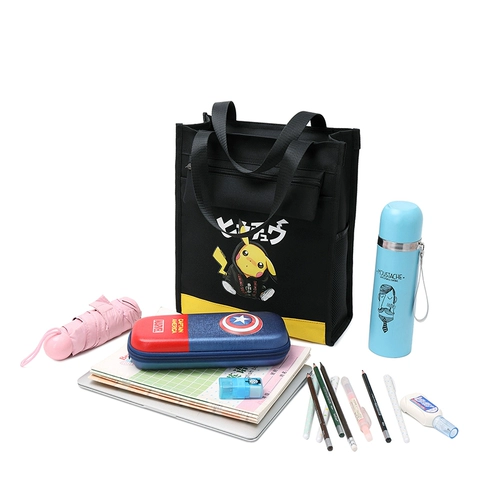 亦迅 Сумка для учебы, художественная сумка, портфель подходит для мужчин и женщин, ранец, для средней школы