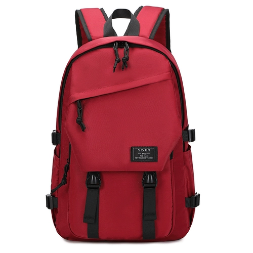 Мужская универсальная вместительная и большая сумка через плечо для путешествий, школьный рюкзак, простой и элегантный дизайн, для средней школы, подходит для подростков, подходит для студента