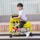 TOCHI / Tuzhi can sit children's trolley case cartoon suitcase can ride baby drag box riding suitcase 24 inches