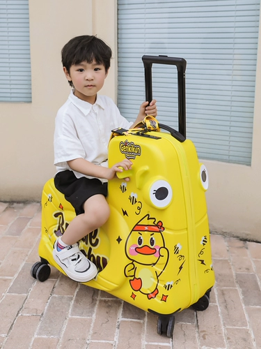 Детская тележка, мультяшная коробка, чемодан, детский велосипед, 24 дюймов