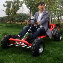 168C gasoline electric single Kart adult four-wheel Kart off-road ATV drift field racing