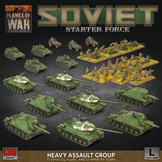 FOW Fire Flames of War II joined the Soviet SUAB13
