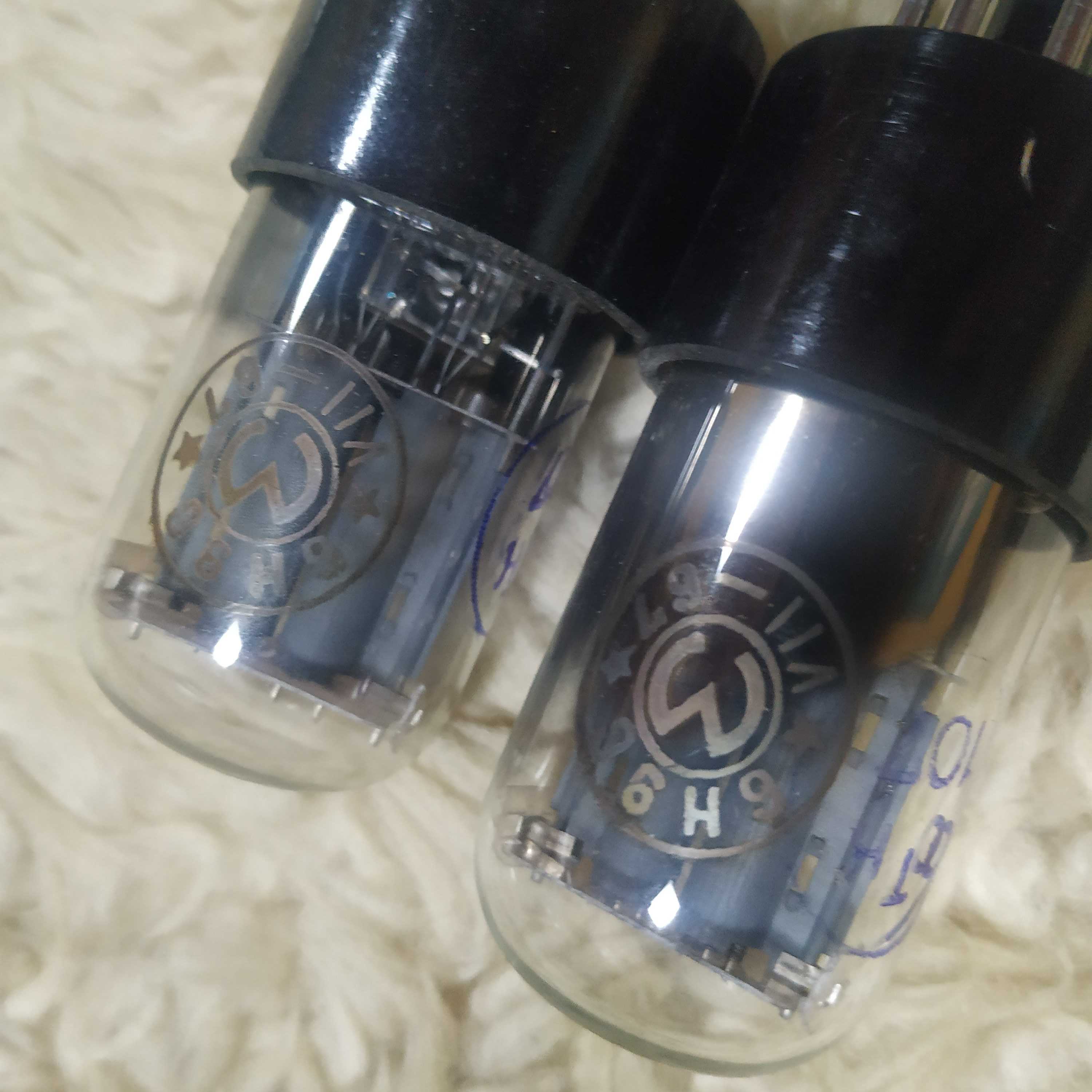 Different Soviet antique tube 6h9c 6sl7 vacuum tube Moscow brand new original box