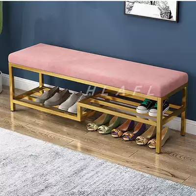 Home change shoes stool home door narrow 20 25 30 wide shoes stool bedroom light luxury long bench test shoe stool HL