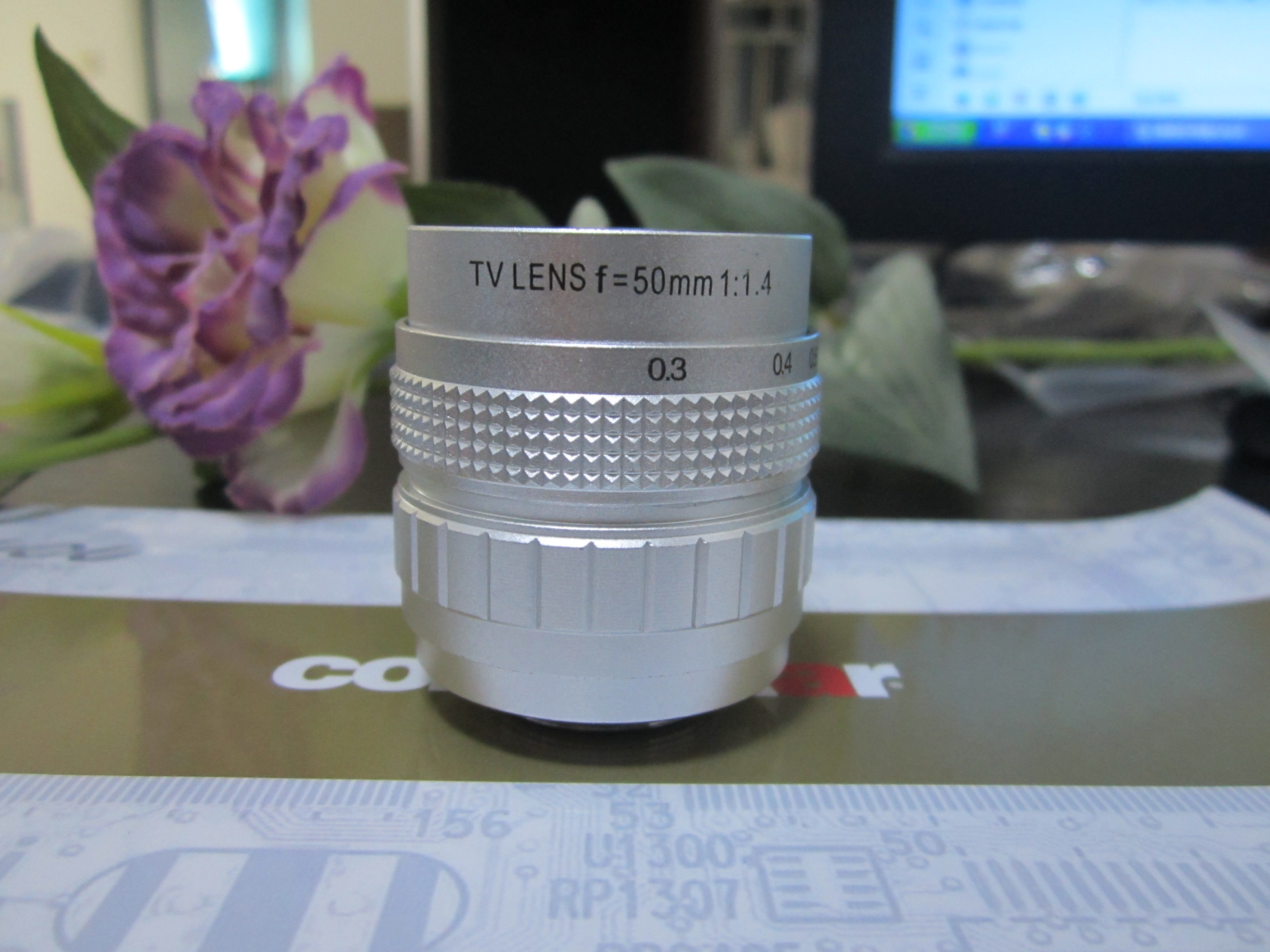 FJ5014MY 50mm focal length Industrial lenses Movie lenses TV LENS f=50mm 1:1 4 2 3