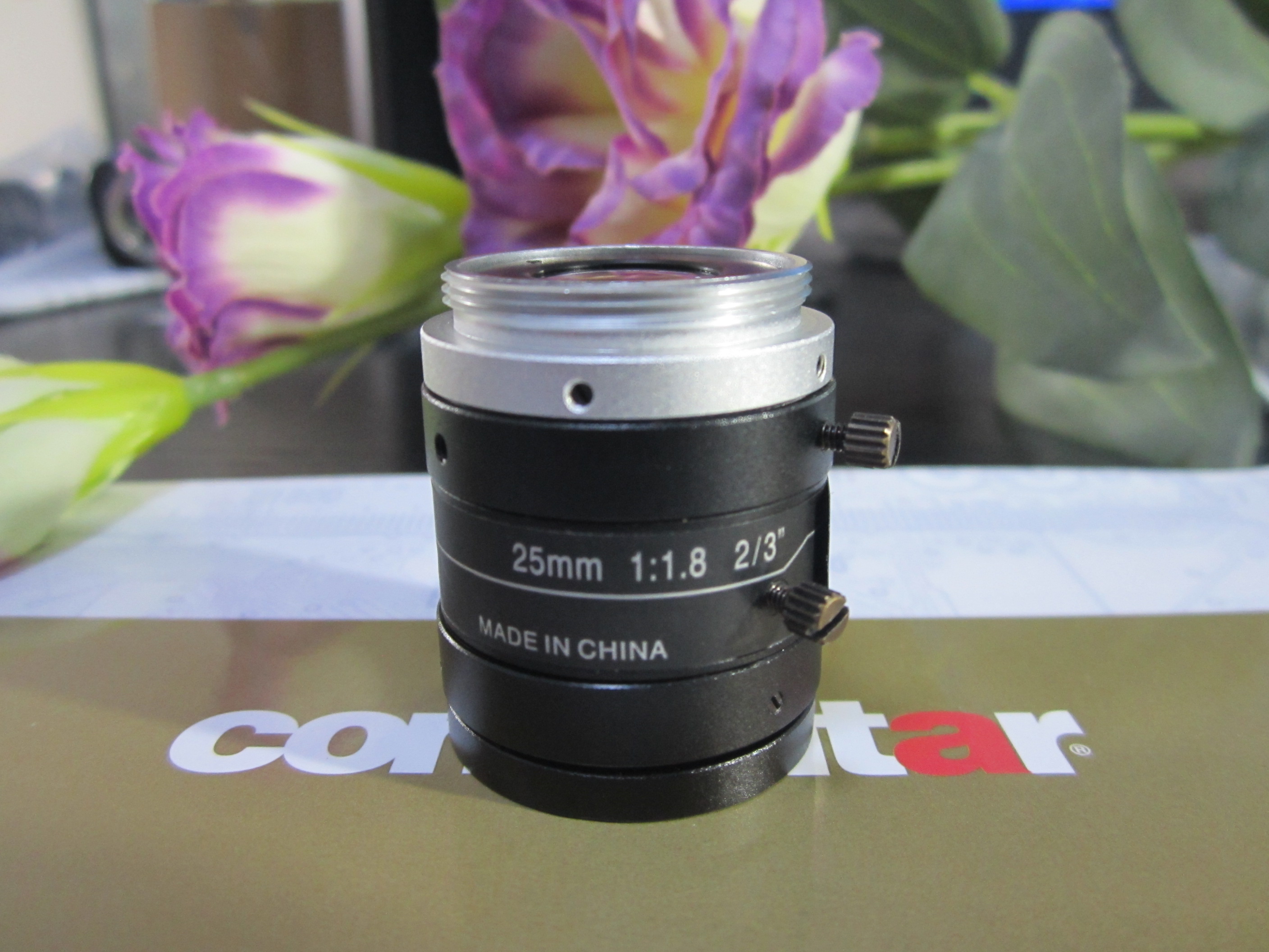 25mm focal length high-definition industrial lens with 5 million pixels